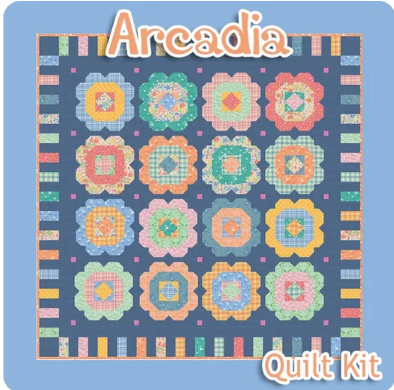 Arcadia Boxed Quilt Kit Cannon Beach by Crystal Manning - 66" x 66" Preorder Ships Feb