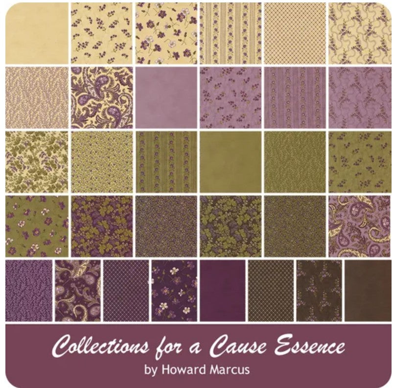 Collections for a Cause: Essence Fat Quarter Bundle (32 Fat Quarters) Designed by Howard Marcus for Moda Fabrics