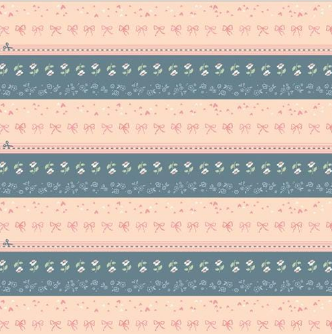 2.5 Edition Coquette Bound  Binding designed by Patty Basemi for Art Gallery Studio sold by the yard.