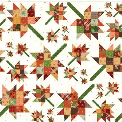 Wide Back Cozy Autumn WB17878-MULTI Sold by the Yard – Ships July 2026