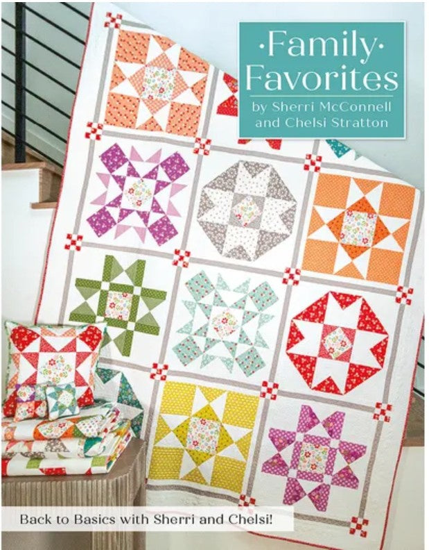 Family Favorites Quilt Book Sherri McConnell and Chelsi Stratton