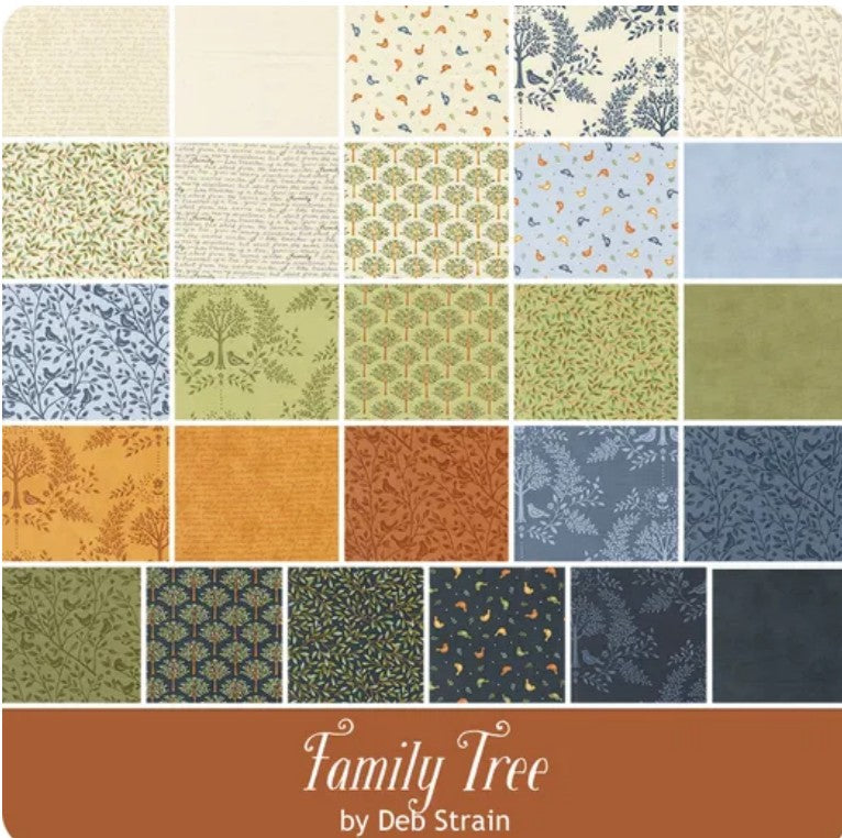 Family Tree Layer Cake 10x10  Deb Strain Moda Fabrics  Ships in March 2026