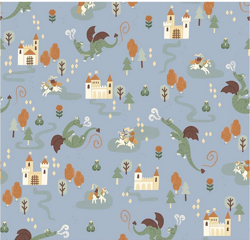 Faraway Kingdom Fabric Rolie Polie- 2.5 inch strips- Riley Blake -Natalia Juan Abelló- April 2026 Shipping