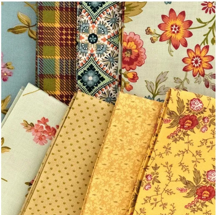 Farmer’s Daughter Fabric 10x10 squares 42  (layer cake) By Laundry Basket Quilts for Andover Fabrics