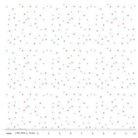 Liberty Spark Patriotic Quilt Kit | With Firework Fields Collection| 60” x 72” Throw Size- Ships in April