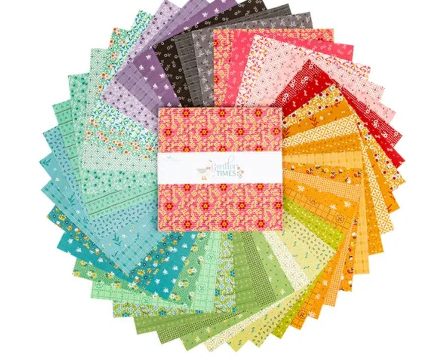Gentler Times 10" Stacker Color by Lori Holt expected ship date is July