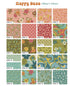 Happy Daze Fat Quarter Bundle by Chloe’s Closet for Moda Fabrics Ships January