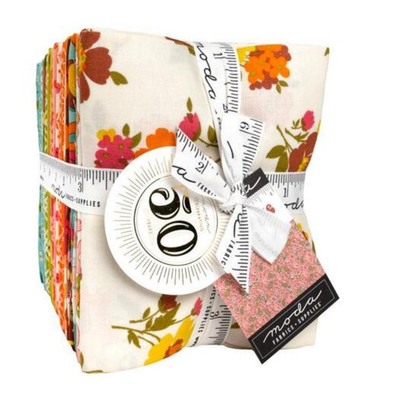 Happy Daze Fat Quarter Bundle by Chloe’s Closet for Moda Fabrics Ships January