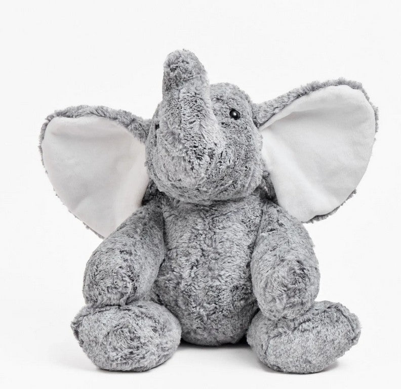 Shannon Fabrics Cuddle Critter Harper (Fog Color/Grey) Elephant Minky Fabric Kit (this is precut and ready for you to sew)