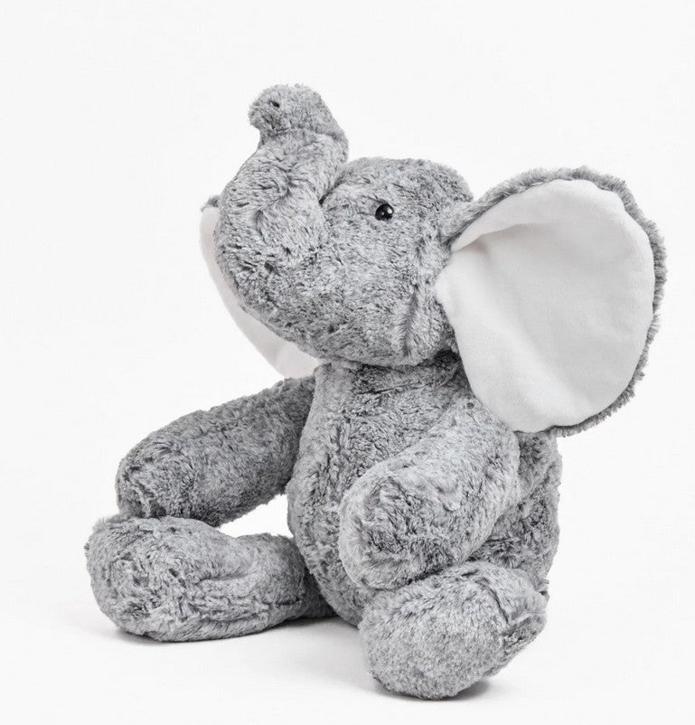 Shannon Fabrics Cuddle Critter Harper (Fog Color/Grey) Elephant Minky Fabric Kit (this is precut and ready for you to sew)