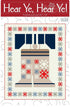 Hear Ye, Hear Ye Quilt Kit – 60" x 75" – Wendy Sheppard Pattern – Featuring Thatched Fabric by Robin Pickens for Moda Fabrics