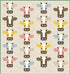 Annabelle Quilt Kit with Highland Hooves from Windham