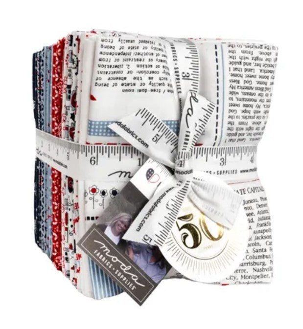Independence Day Fat Quarter Bundle 32 FQs by Sweetwater Moda Fabrics - March Shipping
