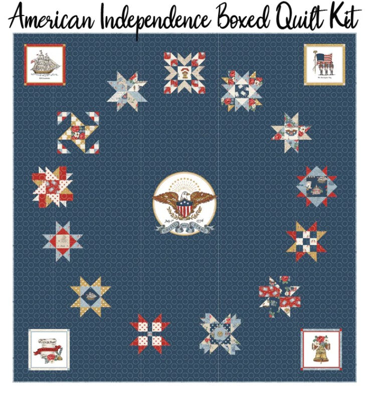 Independence Boxed Quilt Kit by The Riley Blake Designers Coming March 2026