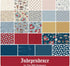 Independence Charm Pack/Stacker 5x5-  By Riley Blake Designers -Ships in March