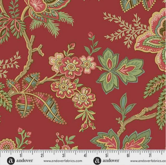 Jingle Bell Fat Quarter Bundle (36 FQs) by Laundry Basket Quilts for Andover Fabrics