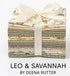 Leo & Savannah Fat Quarter Bundle -21 Precut Fabrics -Deena Rutter  Riley Blake - Safari Collection ships in April