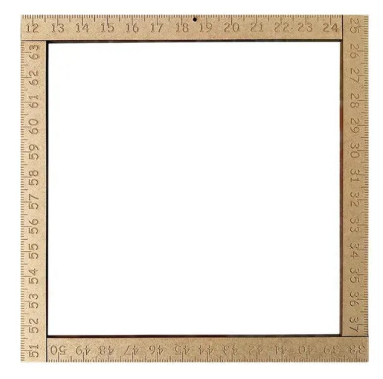 Little Wood Box Emmitt and Ivy Mini Quilt Kit with Wood Frame Ruler Display Bundle Ships in September
