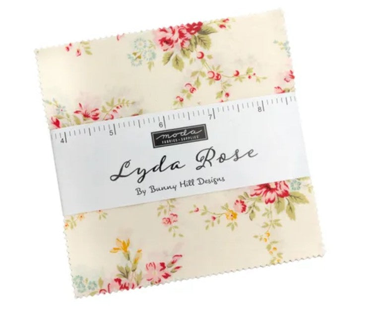 Lyda Rose Charm Pack Bunny Hill Designs for Moda 42 5- Inch Squares Shipping January