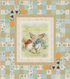 Peter’s Garden Adventure Quilt Kit  (68 x77) Featuring Peter Rabbit and Benjamin Bunny by Beatrix Potter