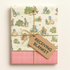Flannel Receiving Blanket Kit - Peter Rabbit with Pink Gingham Riley Blake