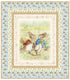 Peter Rabbit and Benjamin Bunny Panel Quilt Kit by Beatrix Potter- 57 1/2 by 57 1/2 Blue