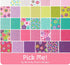 Pick Me Fat Quarter Bundle Me and My Sister for Moda Fabrics Includes 34 Fat Quarters Ships in October