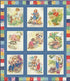 Simple Pleasures Plain and Simple Quilt Kit Finishes 38x48- Ships in August