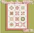 Preorder – Poinsettia Stars BOM Quilt Kit 59.5x 74.5 Poinsettia & Pear by Sherri and Chelsi for Moda Fabrics Ships May 2026