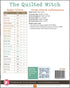 The Quilted Witch Cross Stitch  by Lori Holt, published by It's Sew Emma -ISE 4014
