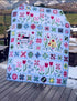 Sewing Bee Quilt Kit – Featuring Perennial by Jill Finley for Riley Blake Designs Finished Quilt Size: 64" x 78"