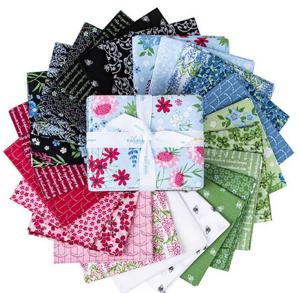 Sewing Bee Quilt Kit – Featuring Perennial by Jill Finley for Riley Blake Designs Finished Quilt Size: 64" x 78"