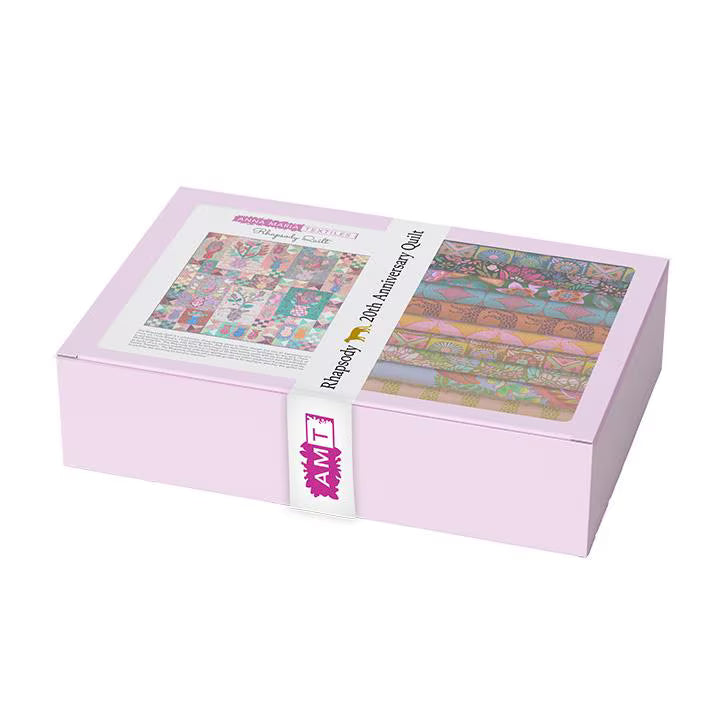 Rhapsody Boxed Quilt Kit – Anna Maria”s 20th Anniversary - Sew Along- Ships August 2026