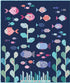 Reef Boxed Quilt Kit –Designed by Kate Spain | Featuring the Reef Collection-Ships in November