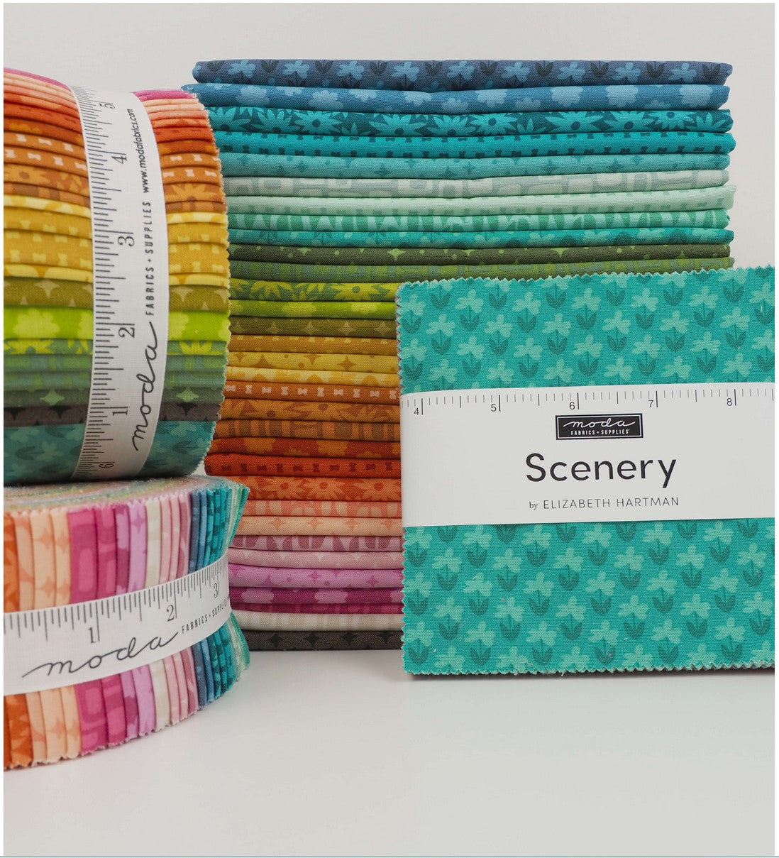 Outdoors Quilt Kit featuring Scenery by Elizabeth Hartman for Moda Fabrics - 80x80  Full Size PREORDER - Shipping May 2026