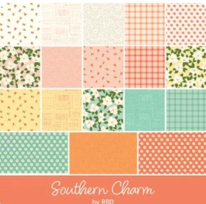 Preorder Southern Charm Fat Quarter Bundle by The RBD Designers for Riley Blake Designs – 18 Fat Quarters – Ships in April 2026