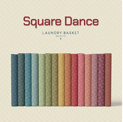 Preorder Square Dance Fat Quarter Bundle by Laundry Basket Quilts for Andover Fabrics 29 Fat Quarters Shipping January 2026