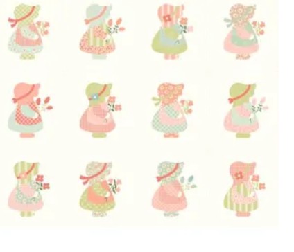 Sunbonnet Sunbonnet Panel -My Sew Quilty Life - Shipping in September