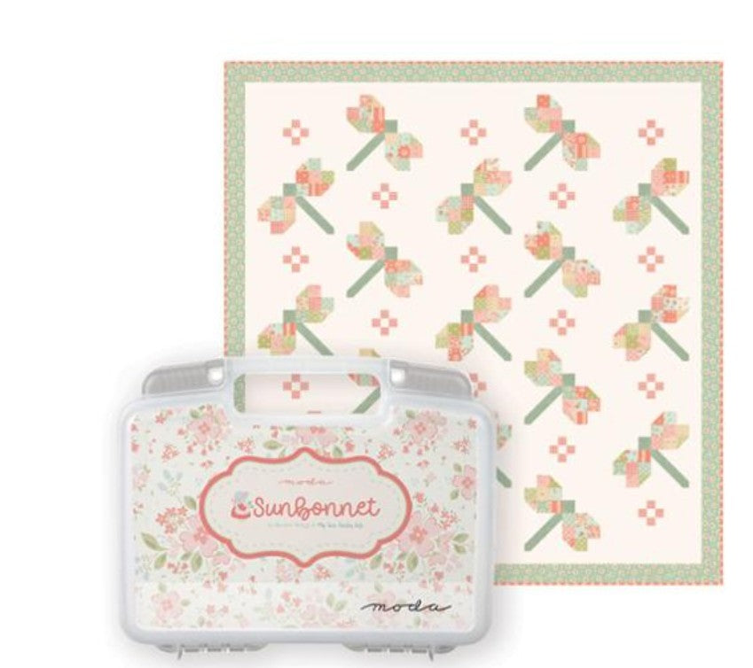 Designer Keepsake Box: Sunbonnet By Heather Briggs of My Sew Quilty Life for Moda Fabrics - Ships in September