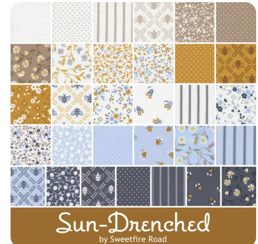 Sun-Drenched Fat Quarter Bundle - Sweetfire Road for Moda Fabrics - 31 Fat Quarters