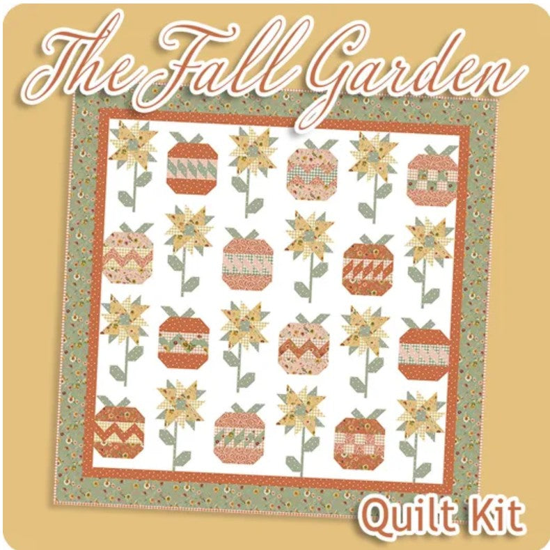 Sunflower Whispers Fall Garden Boxed Quilt Kit by Lisa Audit- Shipping is September