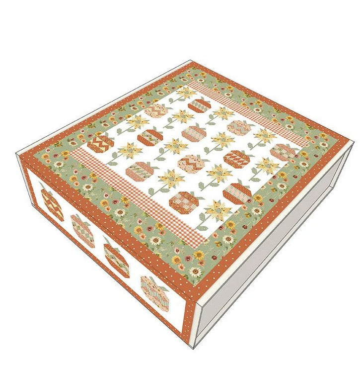 Sunflower Whispers Fall Garden Boxed Quilt Kit by Lisa Audit- Shipping is September