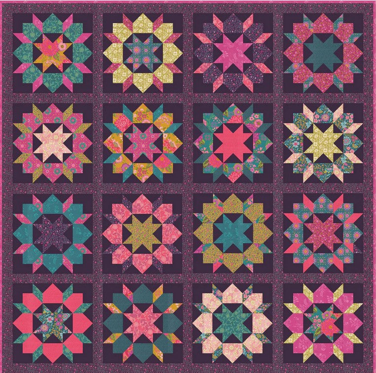 Parlor Quilt Kit  Swoon Sixteen Featuring Parlor by Crystal Manning Ships in September