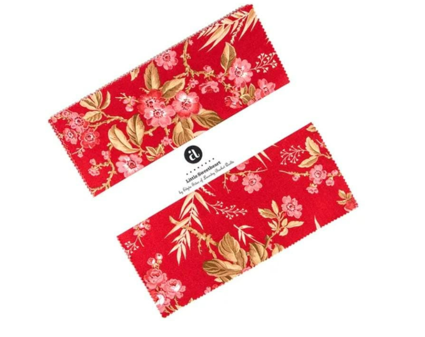 Little Sweetheart  10X10 Squares (layer cake) - Edyta Sitar Laundry Basket Quilts for Andover Fabrics