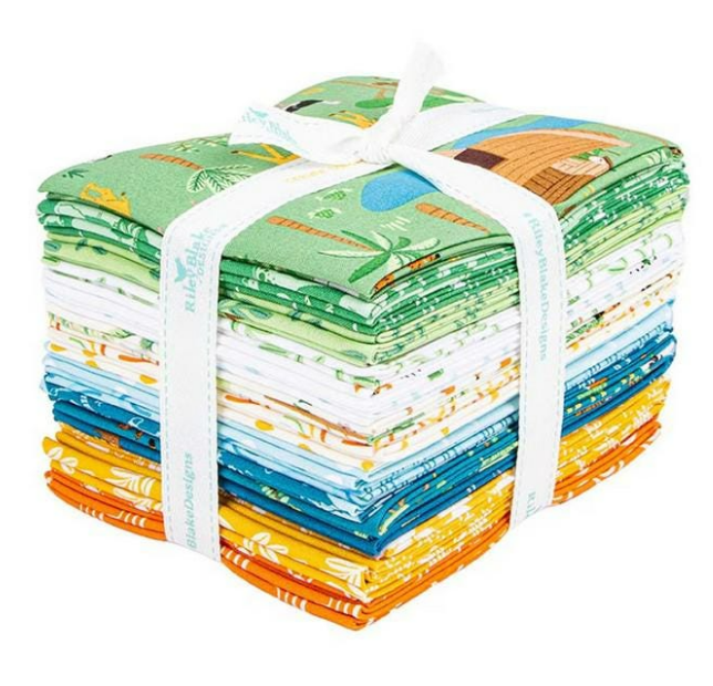 Two by Two Fat Quarter Bundle – 21 Pieces – Cayla Naylor for Riley Blake Designs