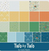 Baby Quilt Kit Two by Two by Cayla Naylor Design for Riley Blake  35.5” x 43” Includes backing