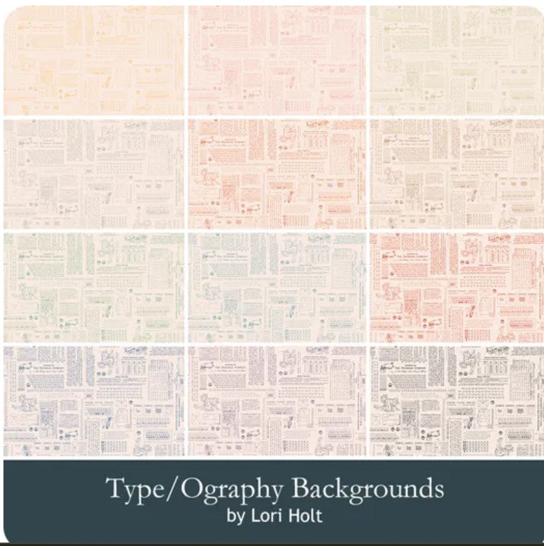 Just My Type Quilt Kit Featuring TYPE/ography by Lori Holt- Ships in October