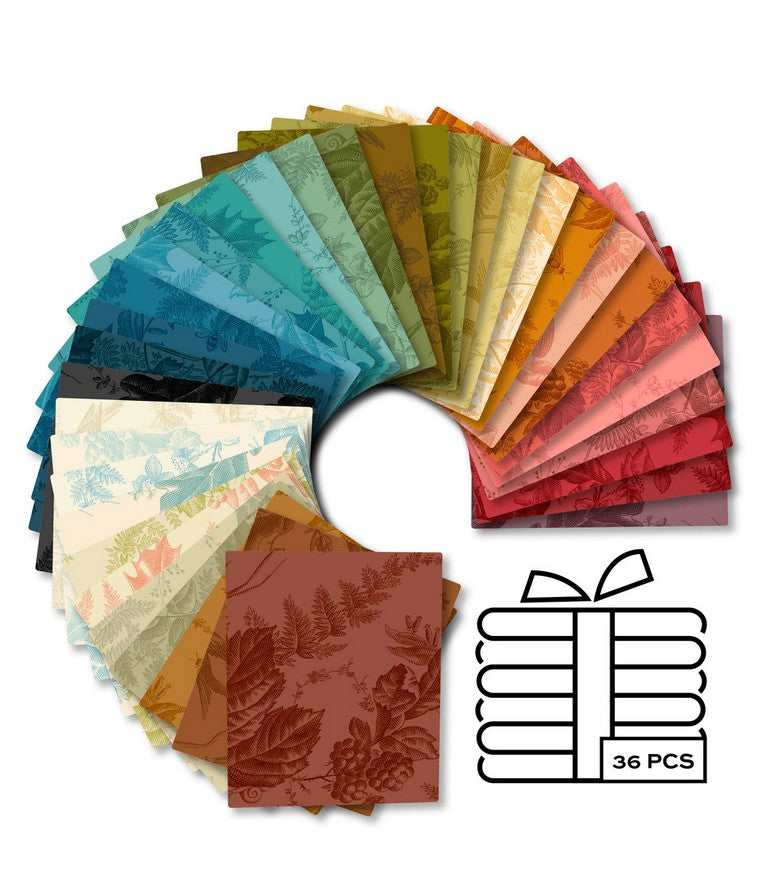 Preorder Vermont Fat Quarter Bundle by Laundry Basket Quilts for Andover Fabrics 36 Fat Quarters Shipping March 2026