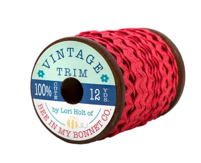 Jazzberry Jam Large Vintage Trim 12-yard Spool Lori Holt of Bee in my Bonnet #STVT-14771