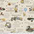 Coming Soon- Flannel Receiving Blanket Kit (35X35) Winnie the Pooh with a Blue backing- Designer Flannel by Riley Blake